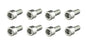 Screw Ø8 × 13 mm compatible with Castorama, Conforama — pack of 4 — zinc-plated steel - Get Pro Parts