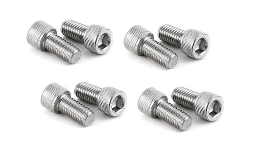 Bolt Ø6 × 8 mm compatible with Vitavia — pack of 4 — black oxide steel - Get Pro Parts